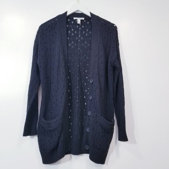 Cotton by Autumn Cashmere Knit Cardigan with Pockets - Picture 1 of 10